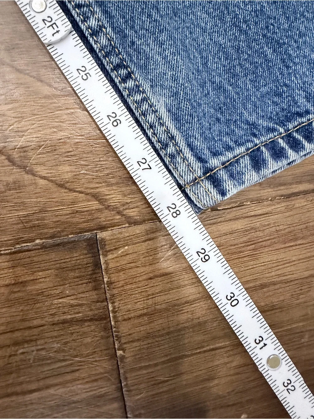 Levi’s 505 Regular Fit Jeans Men’s W40 L30 Medium Wash Straight Leg 100% Cotton